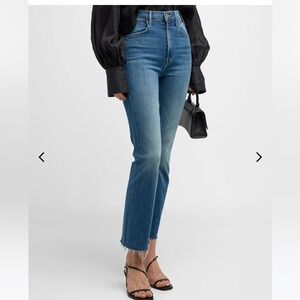 MOTHER DENIM The Hustler Ankle Fray ‘Healing Jar’ NWT Anthropologie 27